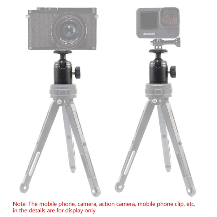 BEXIN K18A Mini 360 Degree Rotation Panoramic Metal Ball Head