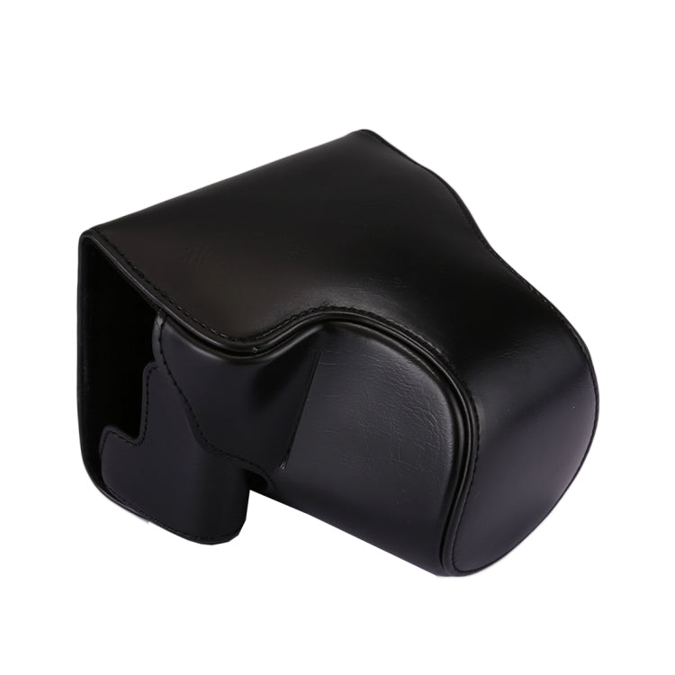 Full Body Camera PU Leather Case Bag with Strap for Canon EOS M6