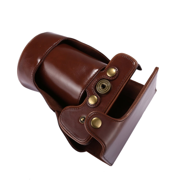 Full Body Camera PU Leather Case Bag with Strap for Sony A7 II / A7R II / A7S II