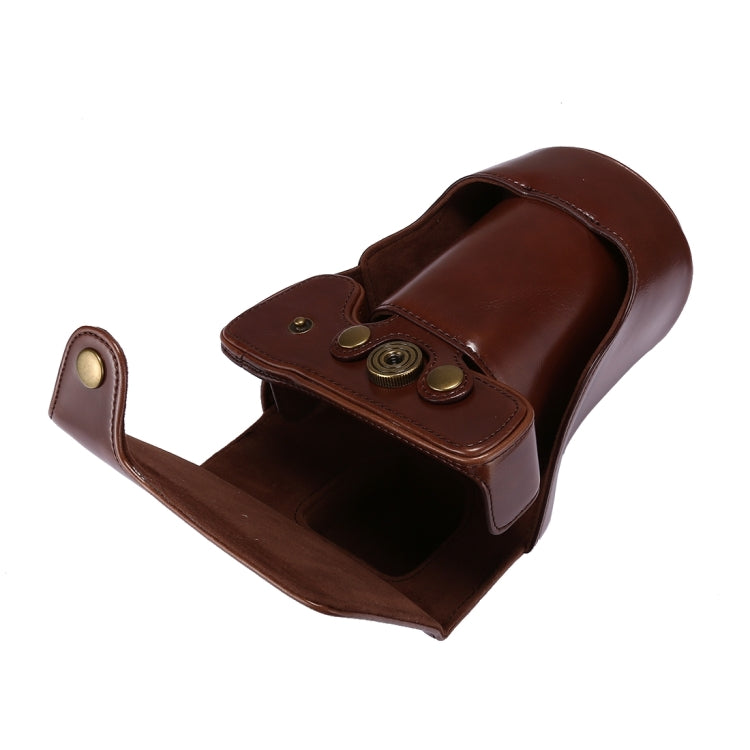 Full Body Camera PU Leather Case Bag with Strap for Sony A7 II / A7R II / A7S II