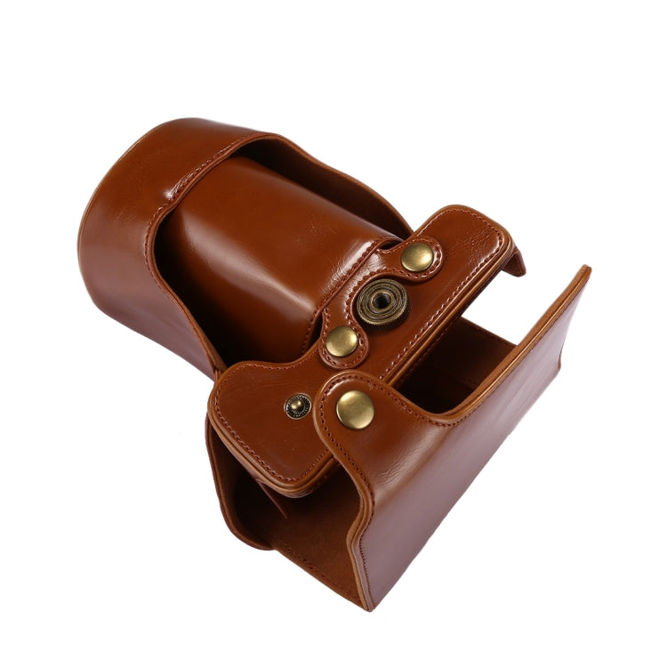 Full Body Camera PU Leather Case Bag with Strap for Sony A7 II / A7R II / A7S II