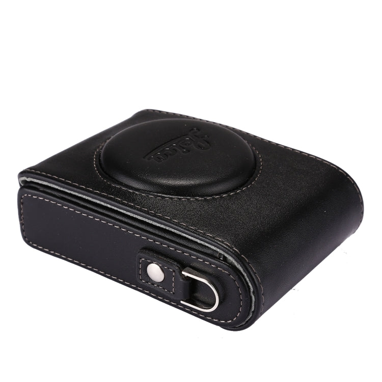 Full Body Camera PU Leather Case Bag with Strap for Leica C / Panasonic LF1