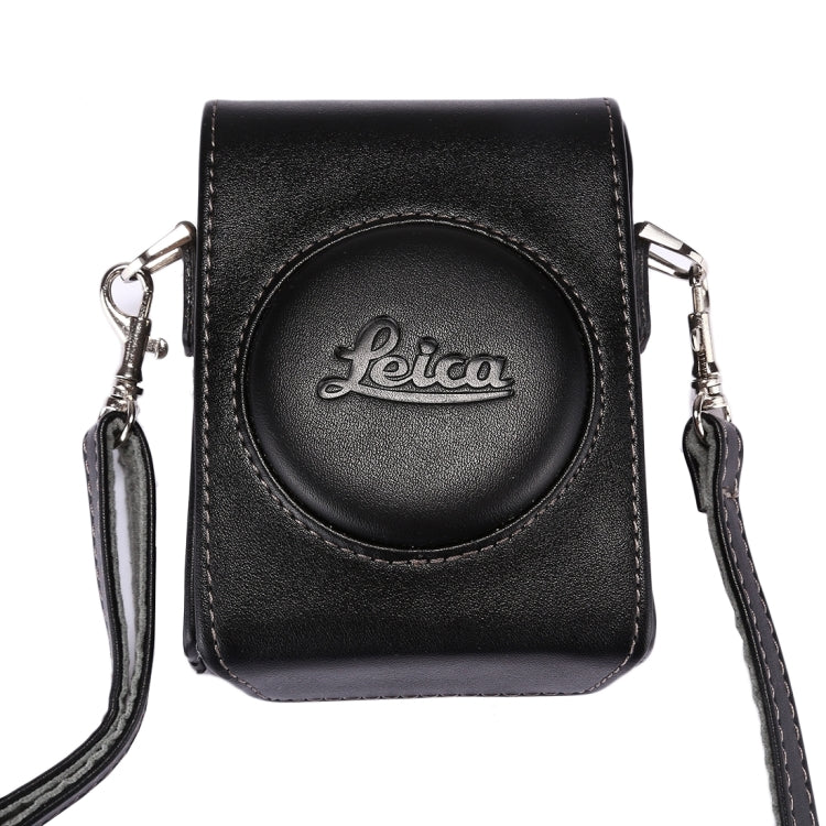 Full Body Camera PU Leather Case Bag with Strap for Leica C / Panasonic LF1
