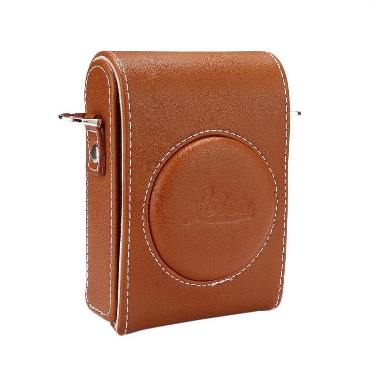 Full Body Camera PU Leather Case Bag with Strap for Leica C / Panasonic LF1