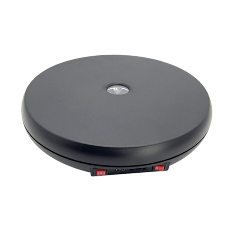 25cm LED Light Electric Rotating Display Stand Turntable