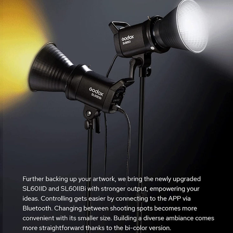 Godox SL60IIBi 75W Bi-Color 2800K-6500K LED Video Light