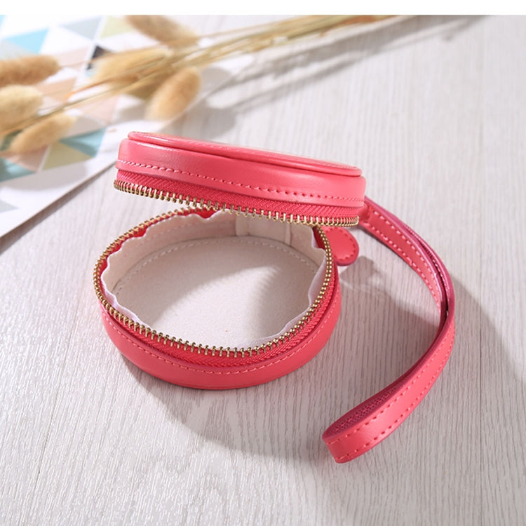 Full Body Camera Zipper PU Leather Case Bag with Hand Strap for Casio TR-M10 / TRM MINI