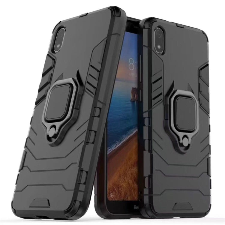 PC + TPU Shockproof Protective Case with Magnetic Ring Holder