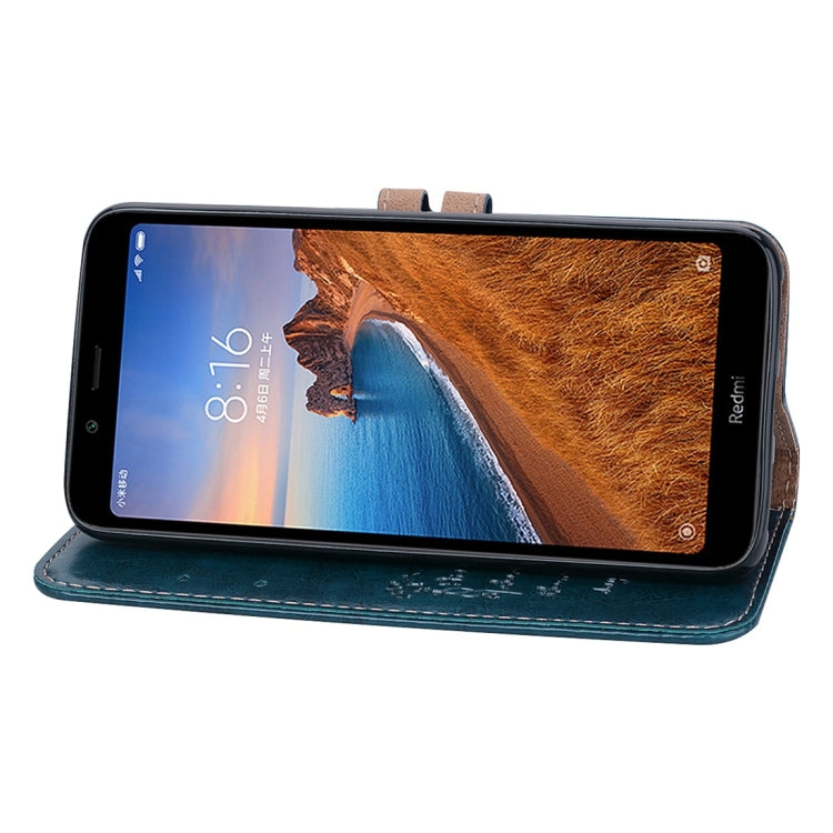 Business Style Oil Wax Texture Horizontal Flip Leather Case for Xiaomi Redmi 7A, with Holder & Card Slots & Wallet