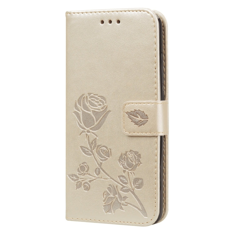 Rose Embossed Horizontal Flip PU Leather Case with Holder & Card Slots & Wallet for Xiaomi Redmi 7A