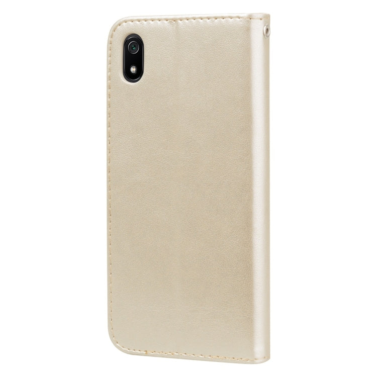 Rose Embossed Horizontal Flip PU Leather Case with Holder & Card Slots & Wallet for Xiaomi Redmi 7A
