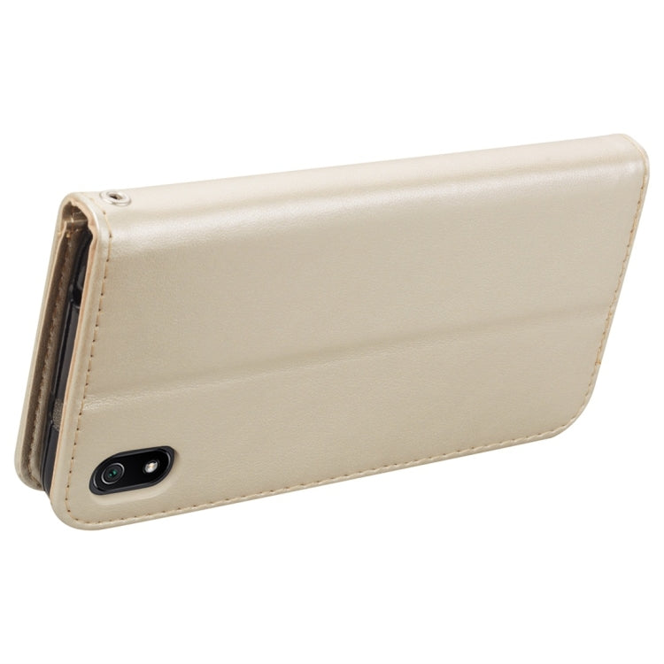 Rose Embossed Horizontal Flip PU Leather Case with Holder & Card Slots & Wallet for Xiaomi Redmi 7A