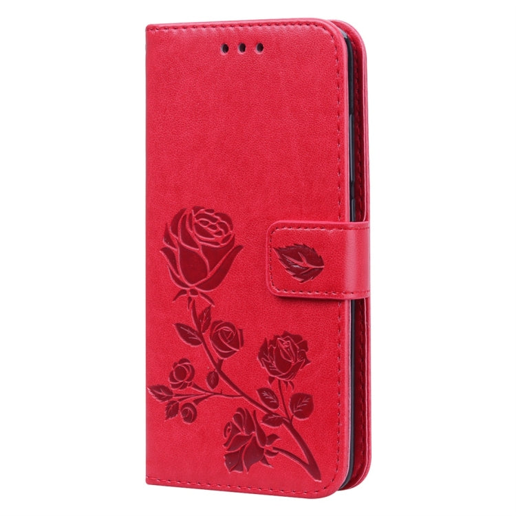 Rose Embossed Horizontal Flip PU Leather Case with Holder & Card Slots & Wallet for Xiaomi Redmi 7A