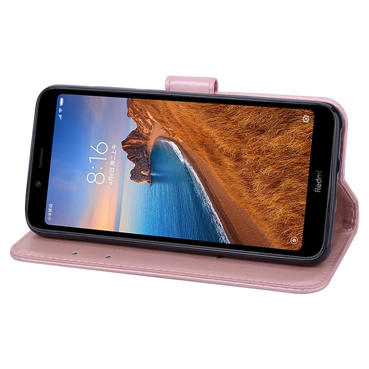Rose Embossed Horizontal Flip PU Leather Case with Holder & Card Slots & Wallet for Xiaomi Redmi 7A