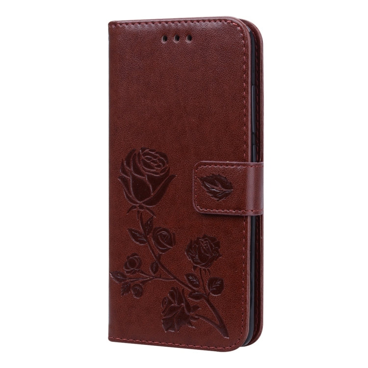 Rose Embossed Horizontal Flip PU Leather Case with Holder & Card Slots & Wallet for Xiaomi Redmi 7A