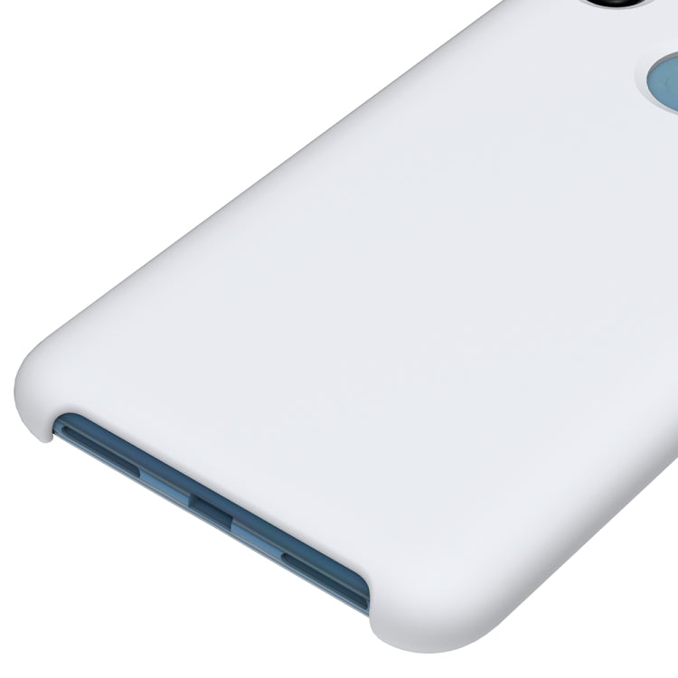 Solid Color Liquid Silicone Dropproof Protective Case for Xiaomi Redmi Note 6 Pro