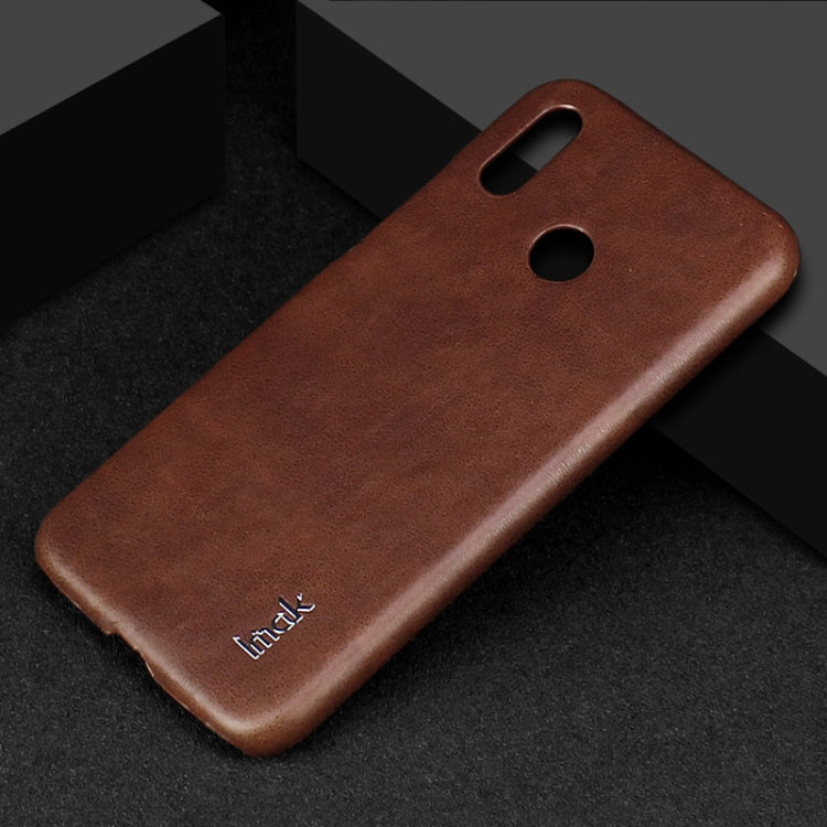 IMAK Ruiyi Series Concise Slim PU + PC Protective Case for Xiaomi Redmi Note 7