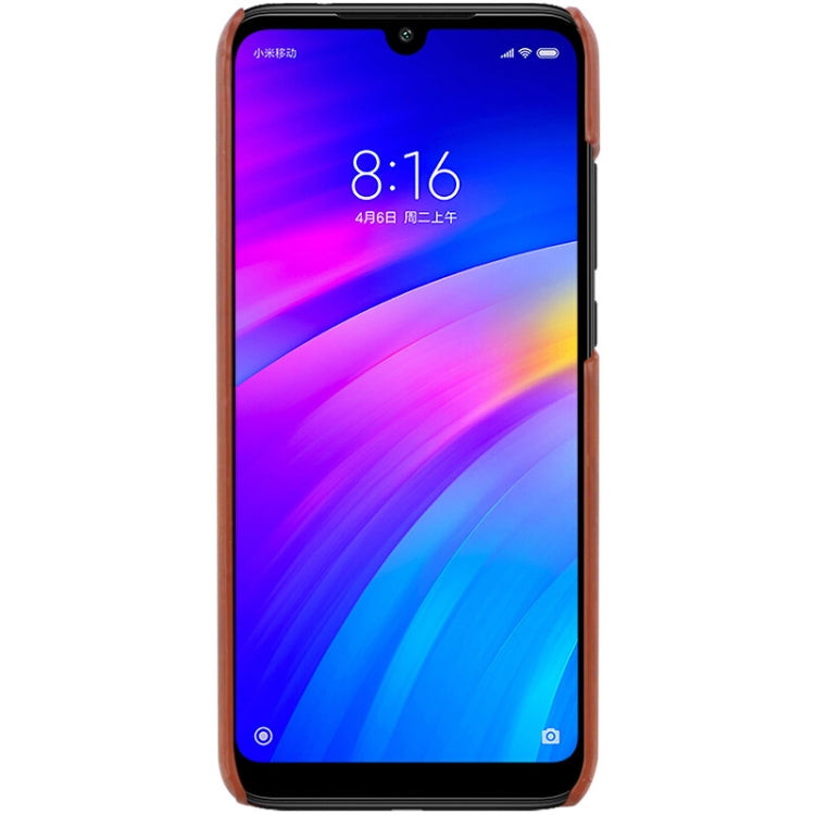 IMAK Ruiyi Series Concise Slim PU + PC Protective Case for Xiaomi Redmi Note 7