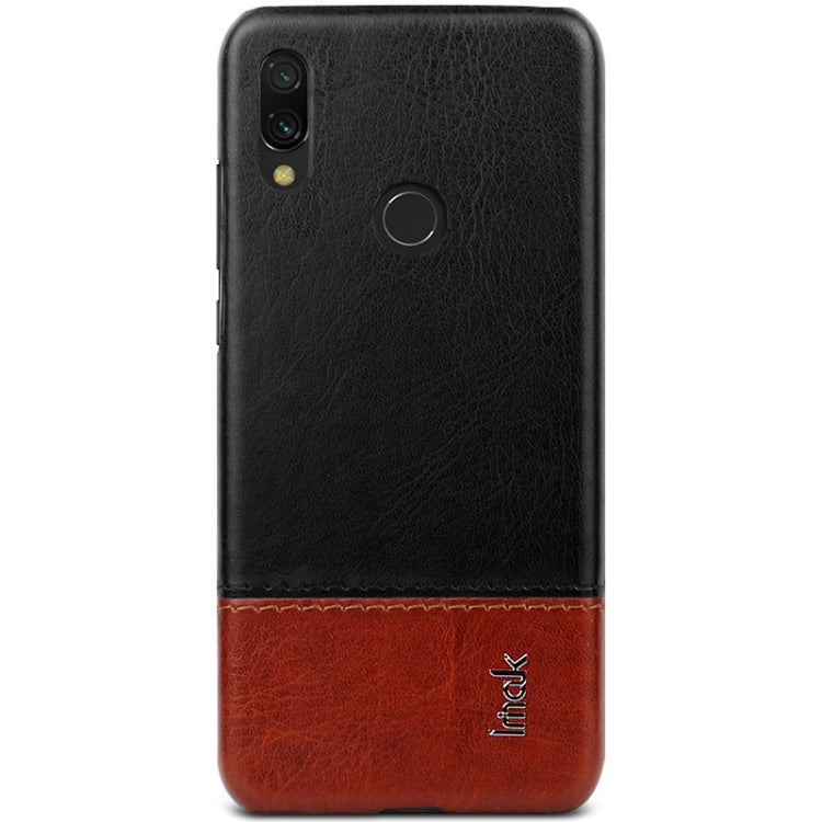 IMAK Ruiyi Series Concise Slim PU + PC Protective Case for Xiaomi Redmi Note 7