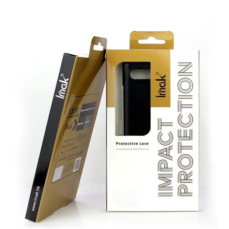 IMAK Ruiyi Series Concise Slim PU + PC Protective Case for Xiaomi Redmi Note 7