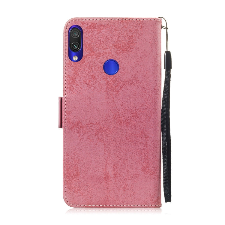 Multifunctional Horizontal Flip Retro Leather Case with Card Slot & Holder for Xiaomi Redmi Note 7