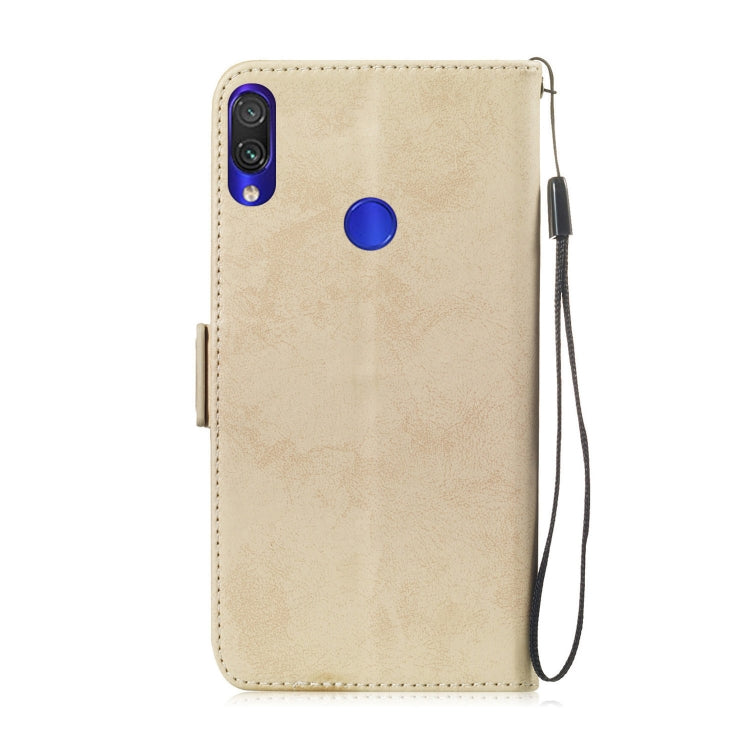 Multifunctional Horizontal Flip Retro Leather Case with Card Slot & Holder for Xiaomi Redmi Note 7