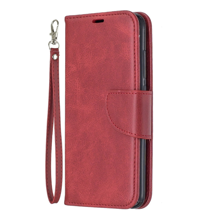 Retro Lambskin Texture Pure Color Horizontal Flip PU Leather Case with Holder & Card Slots & Wallet & Lanyard for Xiaomi Redmi 7A