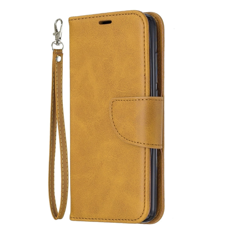 Retro Lambskin Texture Pure Color Horizontal Flip PU Leather Case with Holder & Card Slots & Wallet & Lanyard for Xiaomi Redmi 7A
