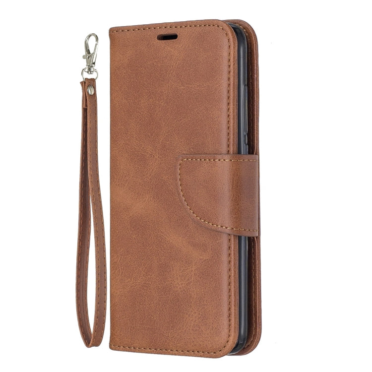 Retro Lambskin Texture Pure Color Horizontal Flip PU Leather Case with Holder & Card Slots & Wallet & Lanyard for Xiaomi Redmi 7A