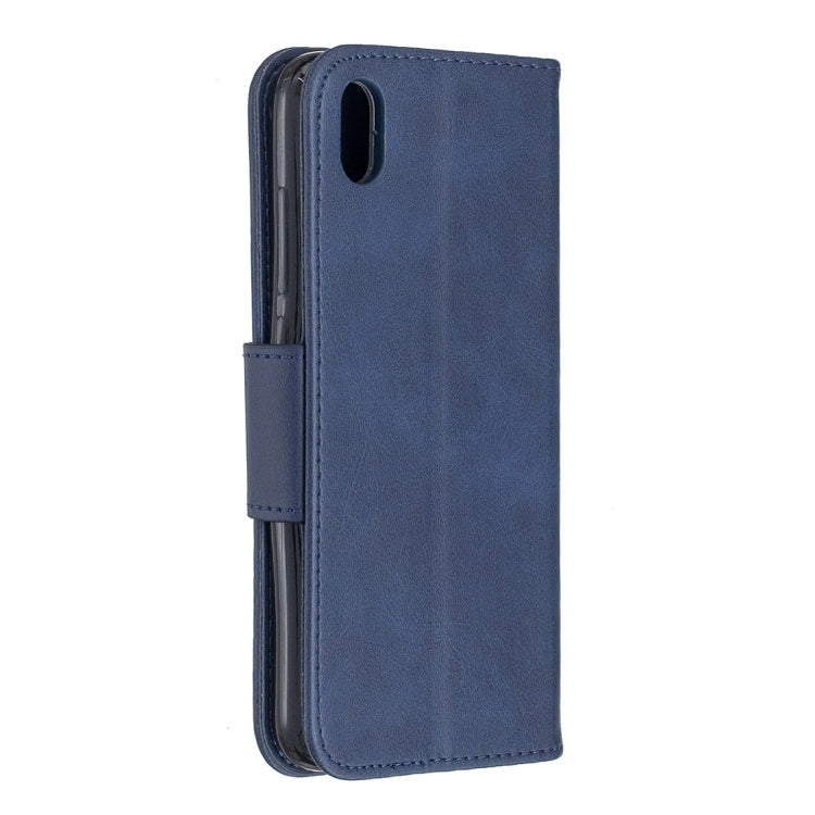 Retro Lambskin Texture Pure Color Horizontal Flip PU Leather Case with Holder & Card Slots & Wallet & Lanyard for Xiaomi Redmi 7A