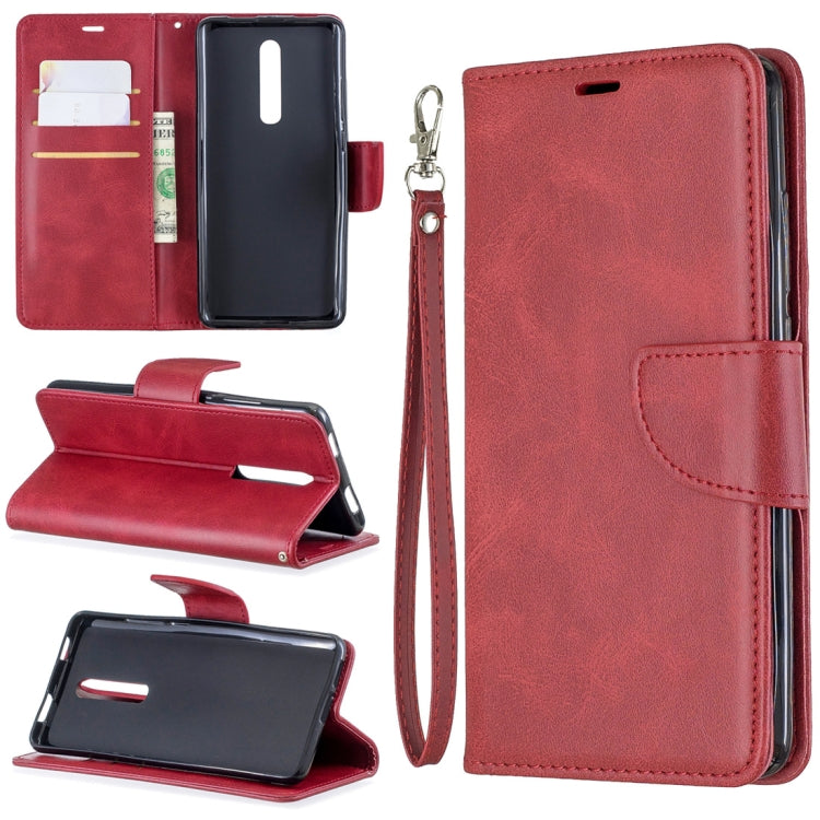 Retro Lambskin Texture Pure Color Horizontal Flip PU Leather Case with Holder & Card Slots & Wallet & Lanyard for Xiaomi Redmi K20