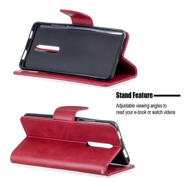 Retro Lambskin Texture Pure Color Horizontal Flip PU Leather Case with Holder & Card Slots & Wallet & Lanyard for Xiaomi Redmi K20