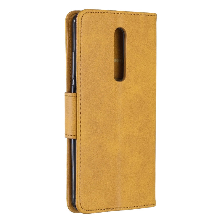 Retro Lambskin Texture Pure Color Horizontal Flip PU Leather Case with Holder & Card Slots & Wallet & Lanyard for Xiaomi Redmi K20