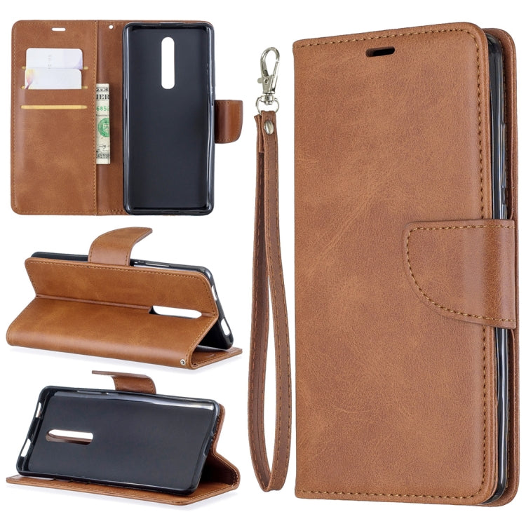 Retro Lambskin Texture Pure Color Horizontal Flip PU Leather Case with Holder & Card Slots & Wallet & Lanyard for Xiaomi Redmi K20