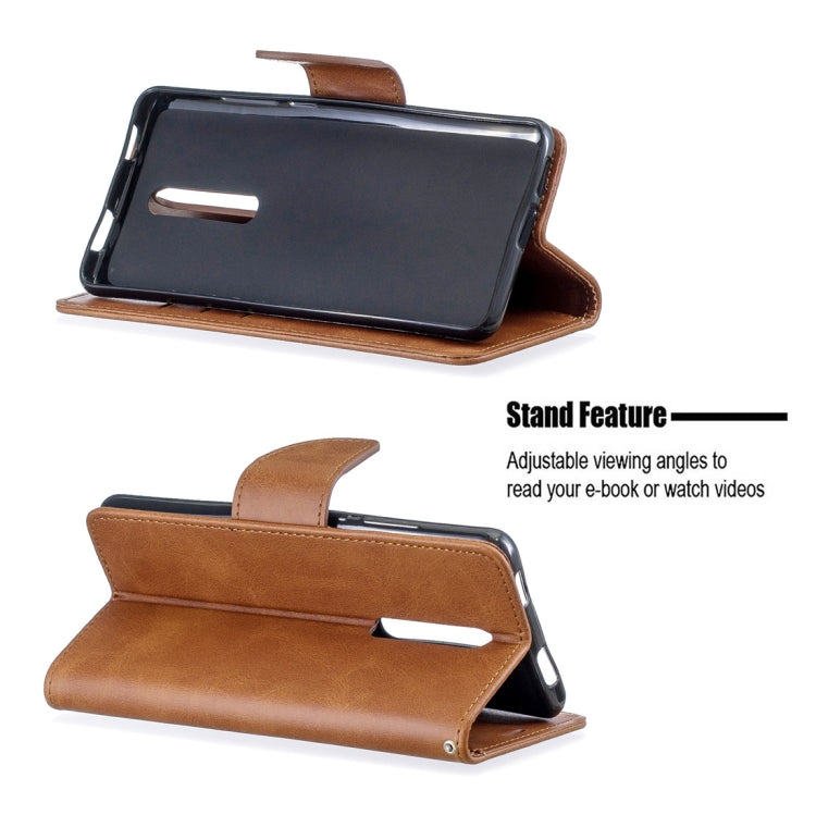 Retro Lambskin Texture Pure Color Horizontal Flip PU Leather Case with Holder & Card Slots & Wallet & Lanyard for Xiaomi Redmi K20