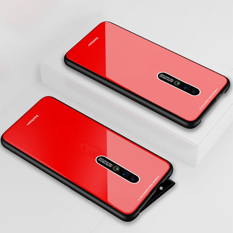 Lycra Series Eye Protection TPU Acrylic Protection Case for OPPO Reno