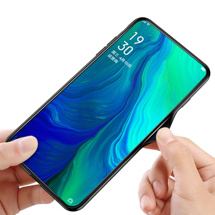 Lycra Series Eye Protection TPU Acrylic Protection Case for OPPO Reno