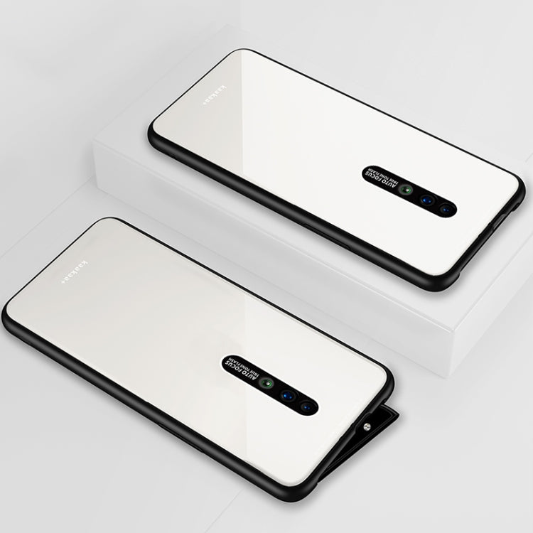 Lycra Series Eye Protection TPU Acrylic Protection Case for OPPO Reno