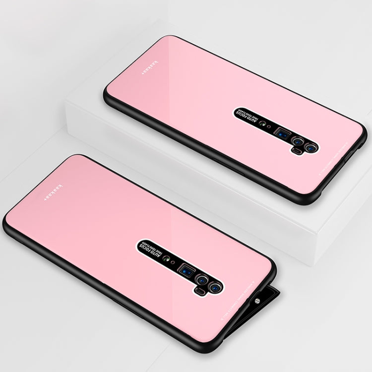 Lycra Series Eye Protection TPU Acrylic Protection Case for OPPO Reno 10x zoom