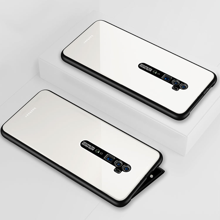 Lycra Series Eye Protection TPU Acrylic Protection Case for OPPO Reno 10x zoom