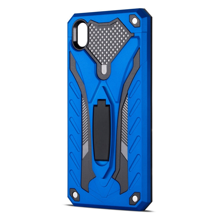 Shockproof TPU + PC Protective Case with Holder For Vivo Y91