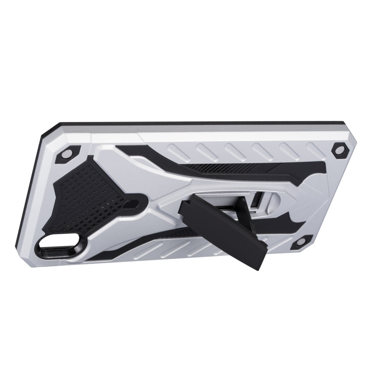 Shockproof TPU + PC Protective Case with Holder For Vivo Y91