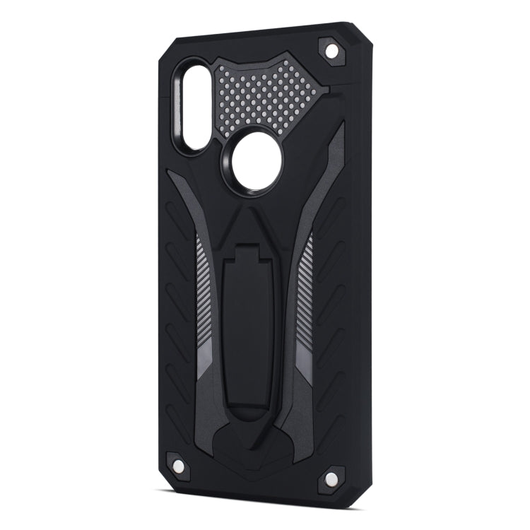 Shockproof TPU + PC Protective Case with Holder For Xiaomi Redmi 7