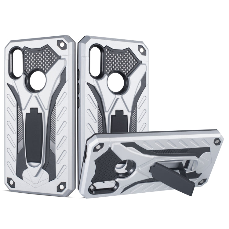 Shockproof TPU + PC Protective Case with Holder For Xiaomi Redmi 7