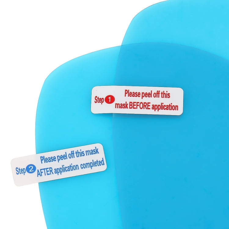 For BMW New X3 Car PET Rearview Mirror Protective Window Clear Anti-fog Waterproof Rain Shield Film