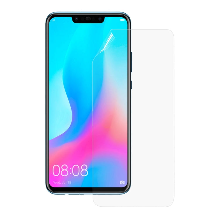 25 PCS Soft Hydrogel Film Full Cover Front Protector with Alcohol Cotton + Scratch Card for Huawei Nova 3 / 3i