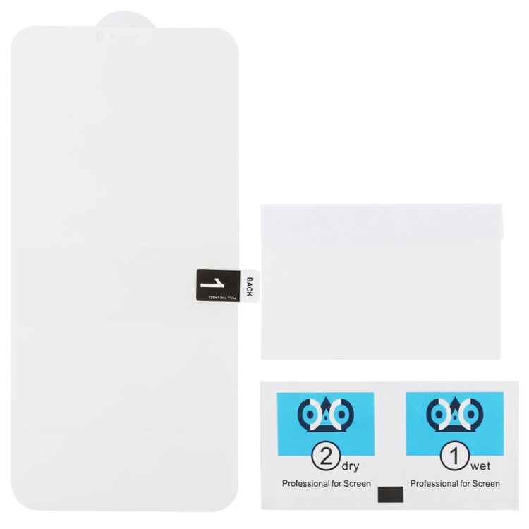 25 PCS Soft Hydrogel Film Full Cover Front Protector with Alcohol Cotton + Scratch Card for Huawei Honor 8X