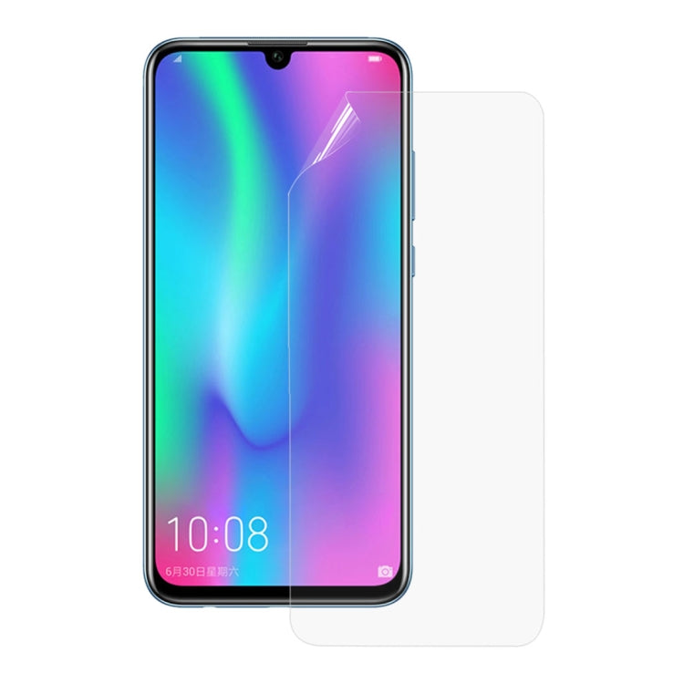 25 PCS Soft Hydrogel Film Full Cover Front Protector with Alcohol Cotton + Scratch Card for Huawei Honor 10 Lite