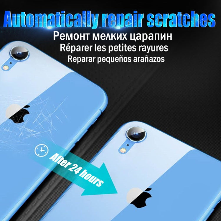 25 PCS Soft Hydrogel Film Full Cover Back Protector with Alcohol Cotton + Scratch Card for iPhone 7 Plus / 8 Plus