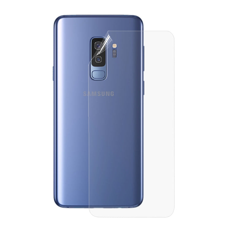 25 PCS Soft Hydrogel Film Full Cover Back Protector with Alcohol Cotton + Scratch Card for Galaxy S9 Plus